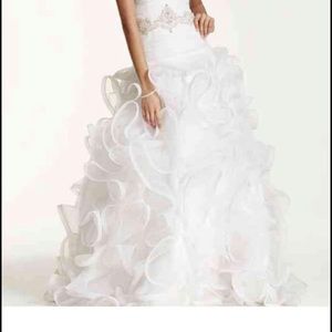 David’s bridal ball gown wedding dress